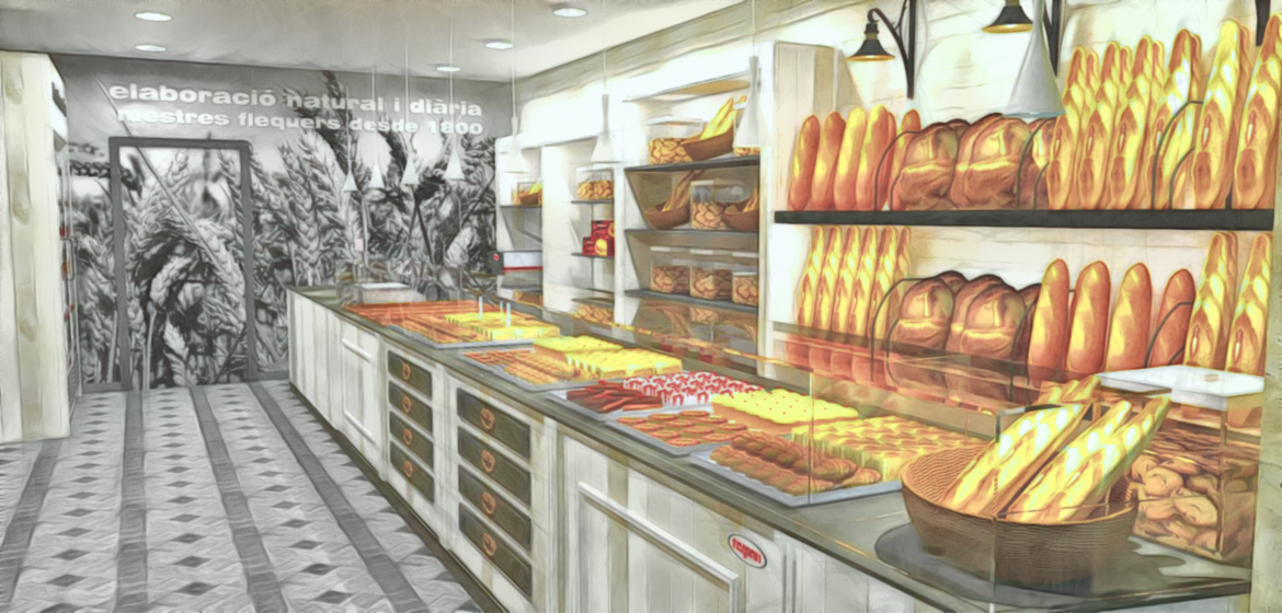 Decoración para panadería | Terpan | Diseño de locales comerciales Decoración para panadería | Terpan | Diseño de locales comerciales