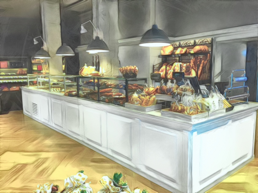 Mostrador de panadería | Terpan | Diseño de locales comerciales Mostrador de panadería | Terpan | Diseño de locales comerciales